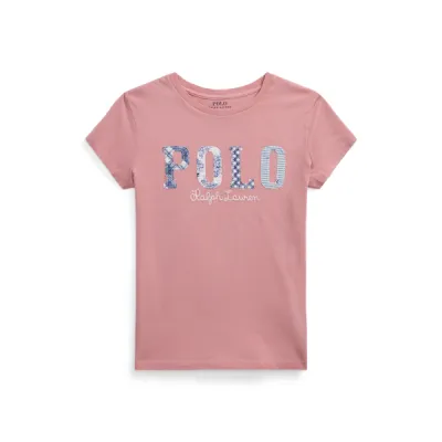 POLOGRPHTEE-KNIT SHIRTS-T-SHIRT, PINK, S