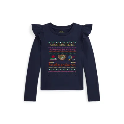 SMPLRRFFLTP-KNIT SHIRTS-T-SHIRT, BLUE, 5