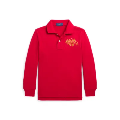 BASIC MESH-LS KC-KN-PSH, RED, 3