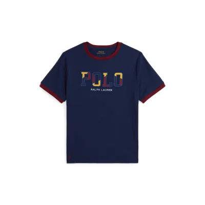 SS CN-KNIT SHIRTS-T-SHIRT, BLUE, XL