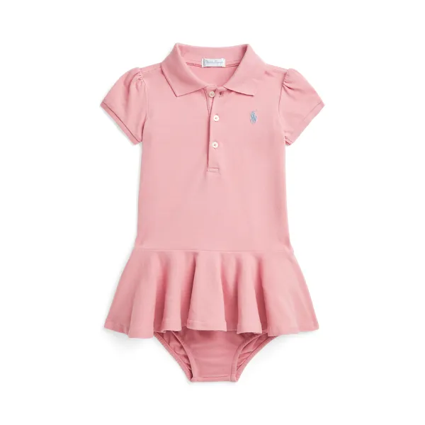 POLODRESS-DRESSES-DAY DRESS, PINK, 24M