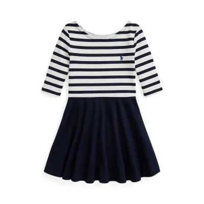 STRPDLSDRSS-DRESSES-DAY DRESS, WHITE, 6X