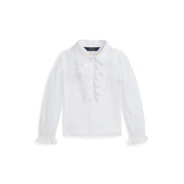 RFFLPRTTYTOP-SHIRTS-BUTTON FRONT SHIRT, WHITE, 2