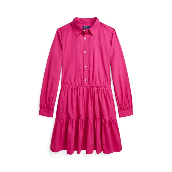 50S POPLIN-TIERDSHRTDRS-DR-DAD, PINK, 10