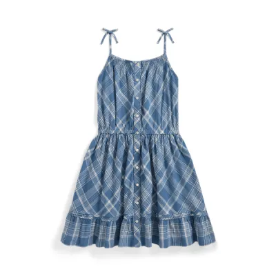 BTNDWNPLDDRS-DRESSES-DAY DRESS, BLUE, 14