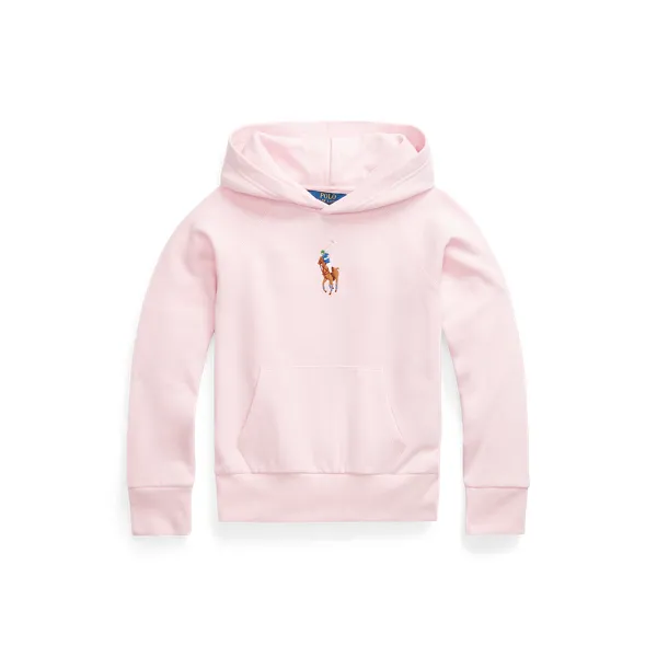 LW MAGIC FLEECE-LS HOOD-KN-SWS, PINK, S