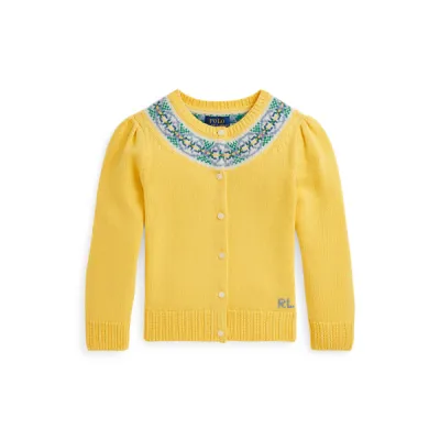 FAIRSLYOKECD-SWEATER-CARDIGAN, YELLOW, 6