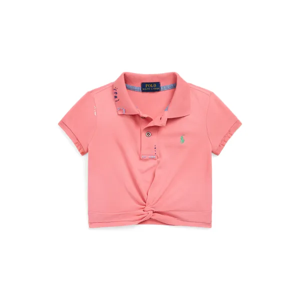 STRETCH MESH-FEMININEPOLO-KN-PSH, PINK, 4