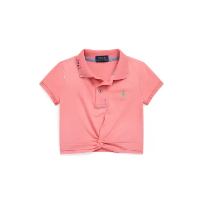 STRETCH MESH-FEMININEPOLO-KN-PSH, PINK, 4