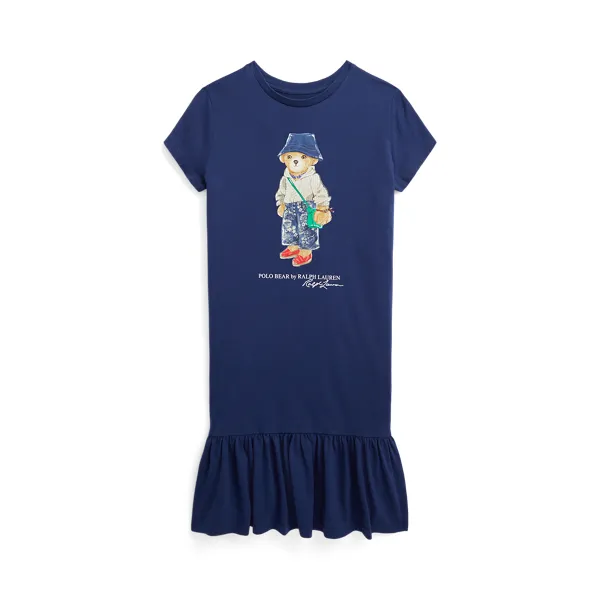 SS BEAR DRES-DRESSES-DAY DRESS, BLUE, S