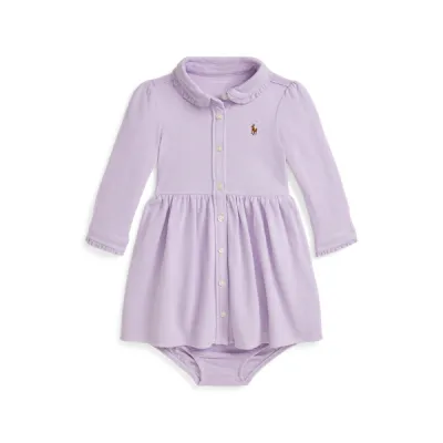 SOLID DRESS-DRESSES-DAY DRESS, PURPLE, 24M