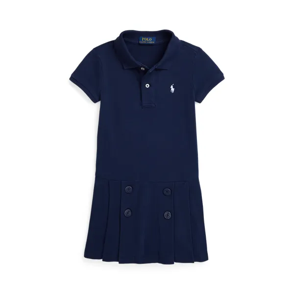 NTCLPOLODRSS-DRESSES-DAY DRESS, BLUE, 6X