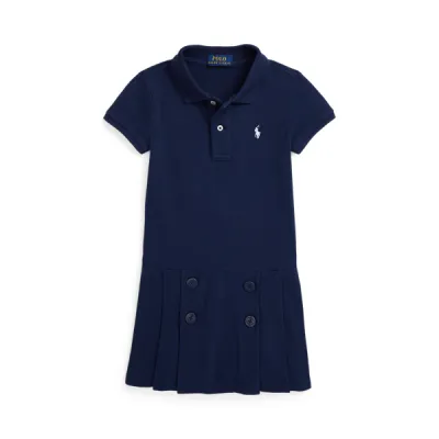 NTCLPOLODRSS-DRESSES-DAY DRESS, BLUE, 6X