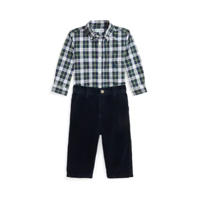 LS BD SET-SETS-PANT SET, MULTICOLOR, 3M