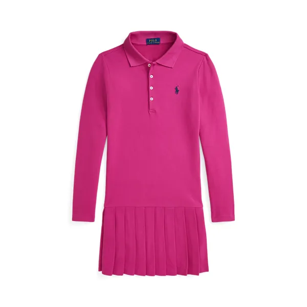 LSPLTDPOLODR-DRESSES-DAY DRESS, PINK, L