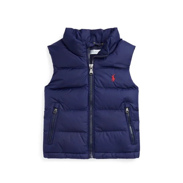 RECYCLED NYLON-EL CAP VEST-OW-VST, BLUE, 12M