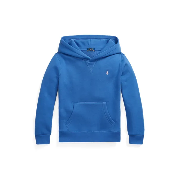 LS PO HOOD-KNIT SHIRTS-SWEATSHIRT, BLUE, 2/2T