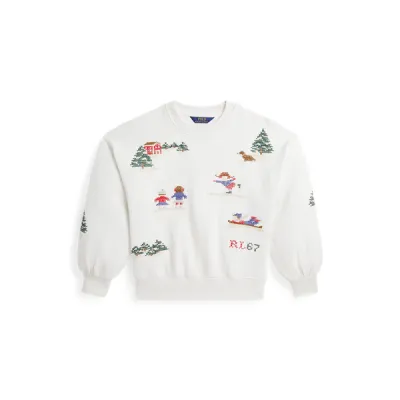 SMPLRCNPOFLC-KNIT SHIRTS-SWEATSHIRT, WHITE, M