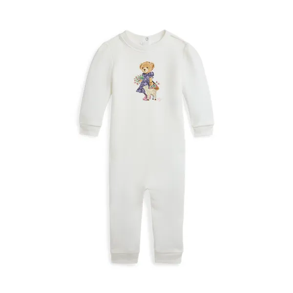 LSCNBRCVRLL-ONE PIECE-COVERALL, WHITE, 6M