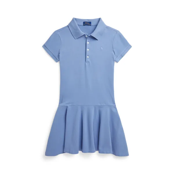 POLODRESS-DRESSES-DAY DRESS, BLUE, L