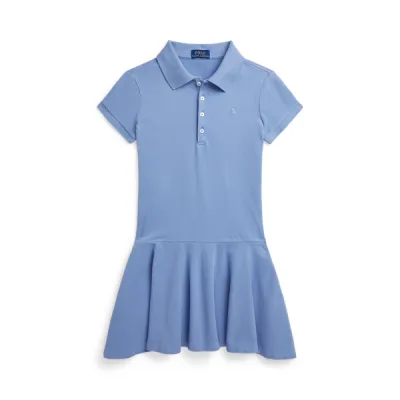 POLODRESS-DRESSES-DAY DRESS, BLUE, L