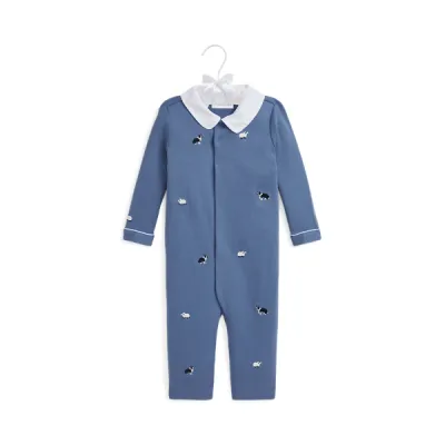 AOE COVERALL-ONE PIECE-COVERALL, BLUE, 12M