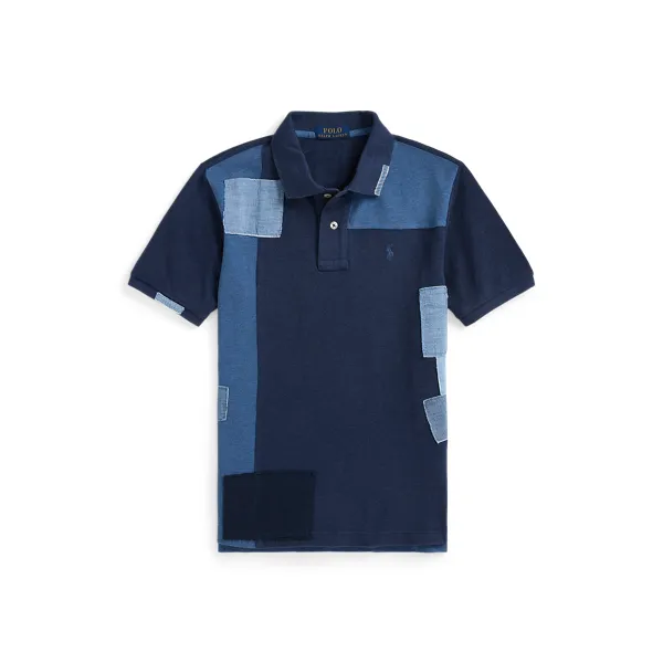 SS KC-KNIT SHIRTS-POLO SHIRT, BLUE, L