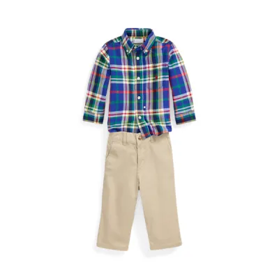 LS BD SET-SETS-PANT SET, MULTICOLOR, 3M