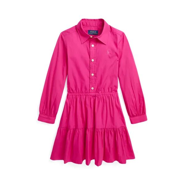 50S POPLIN-TIERDSHRTDRS-DR-DAD, PINK, 2