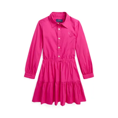 50S POPLIN-TIERDSHRTDRS-DR-DAD, PINK, 2