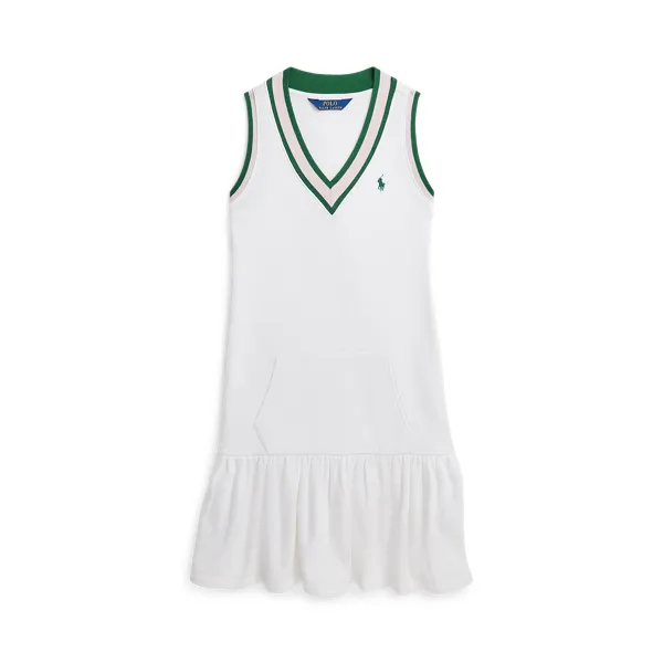 LTWTSEASONALTERRY-SLVLESSFLOUN-DR-DAD, WHITE, M