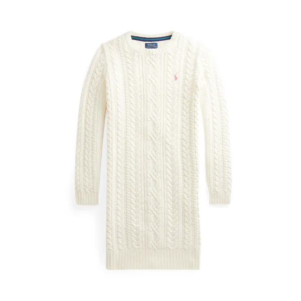 20/2 COTTON-LS ARAN DRES-DR-DAD, BEIGE/NATURALS, M