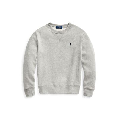 SEASONAL FLEECE-LS CN-TP-KNT, GREY, S