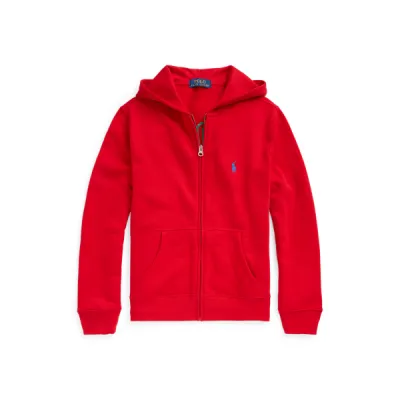 LT WT MAGIC FLEECE-LSFZHOODM6-KN-SWS, RED, XL