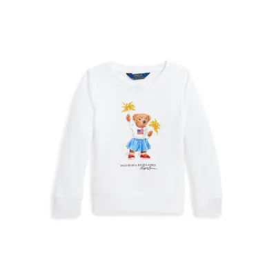 BEARSWEATSHR-KNIT SHIRTS-SWEATSHIRT, WHITE, 5