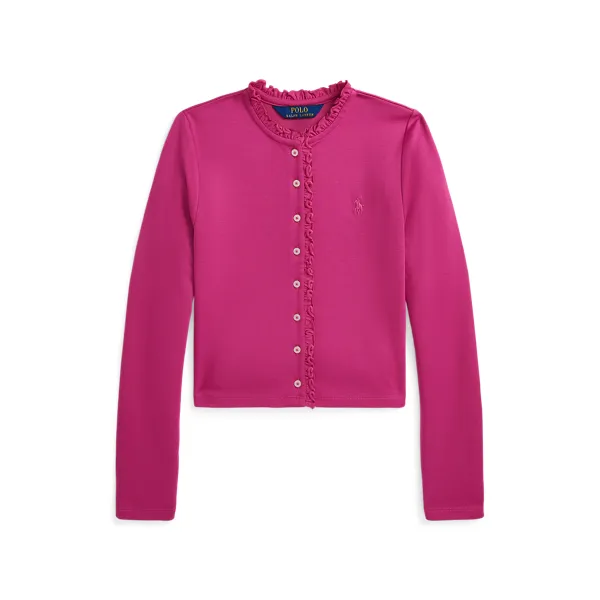 RFL CARDI-KNIT SHIRTS-CARDIGAN, PINK, M