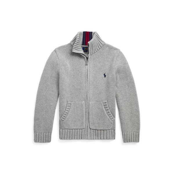 20/2 COTTON-LS FZ MOCK-TP-SWT, GREY, 2