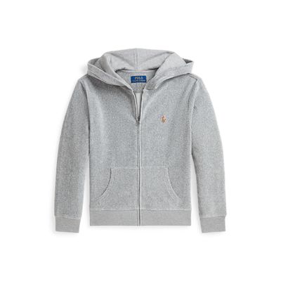 LS FZ HOOD-KNIT SHIRTS-SWEATSHIRT, GREY, S