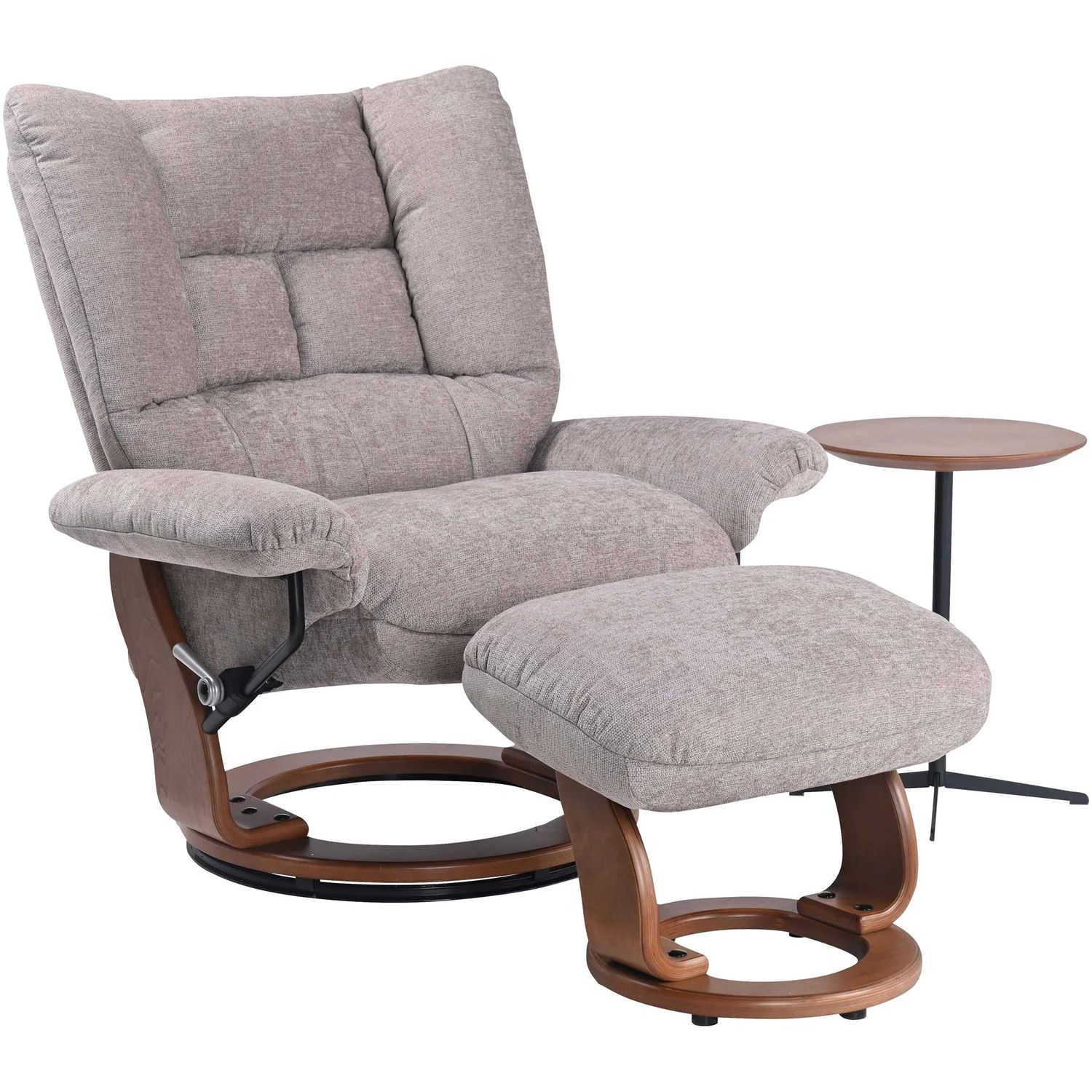 Bubba Swivel Recliner with Ottoman Bubba Swivel Recliner with Ottoman