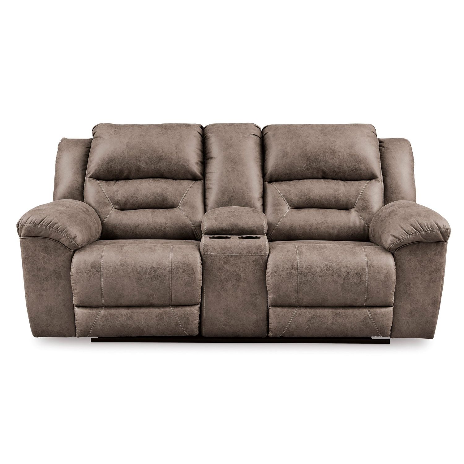 Stoneland Reclining Console Loveseat Stoneland Reclining Console Loveseat