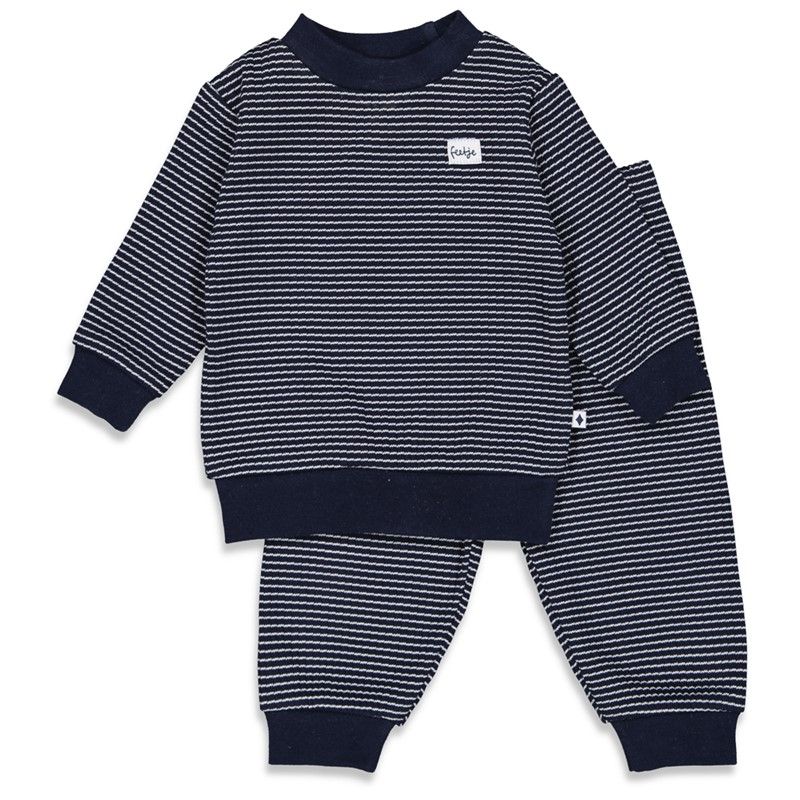 Feetje Wafelpyjama Royal Blue s