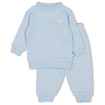 Feetje Wafelpyjama Babyblue S