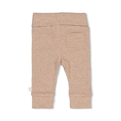 Feetje Broek rib the magic is in  taupe