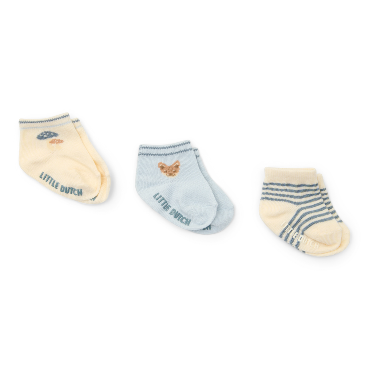 Little Dutch Socks 3-pack multi forest friends