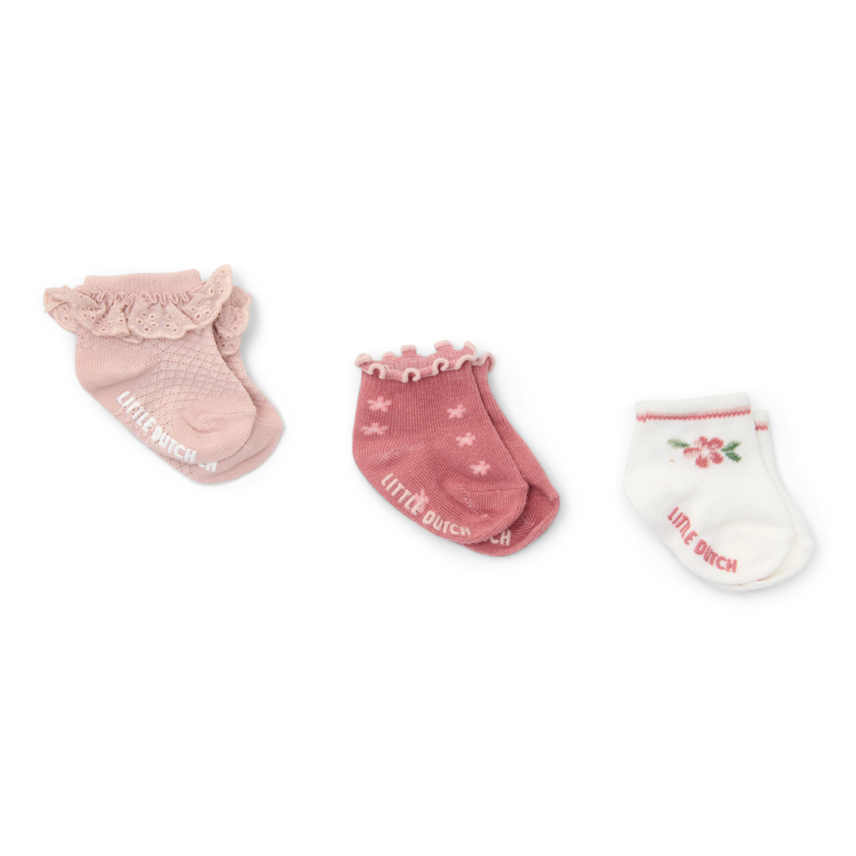 Little Dutch Socks 3 pack multi Fairy Gardens