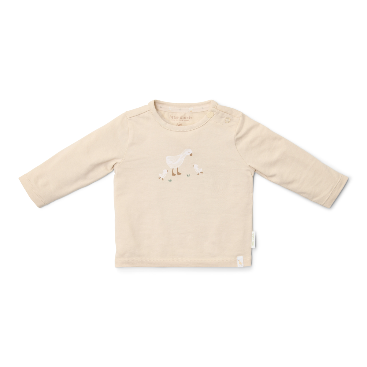 Little Dutch Tshirt ls sand melee