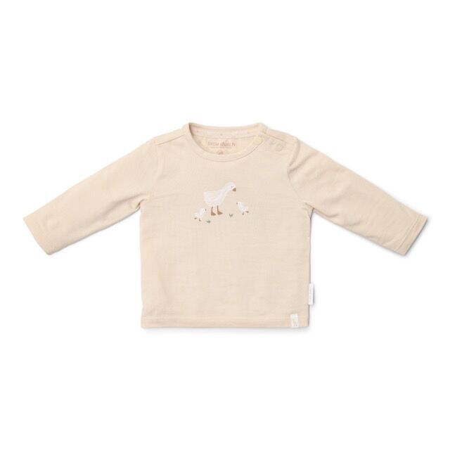 Little Dutch Tshirt ls sand little goose