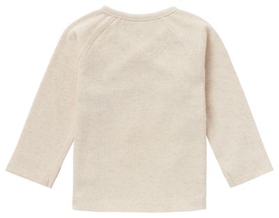 Noppies Tee Overlap LS Rib Nanyuki sand