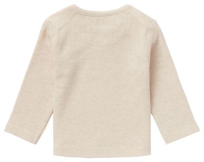 Noppies Tee ls Rib Natal sand