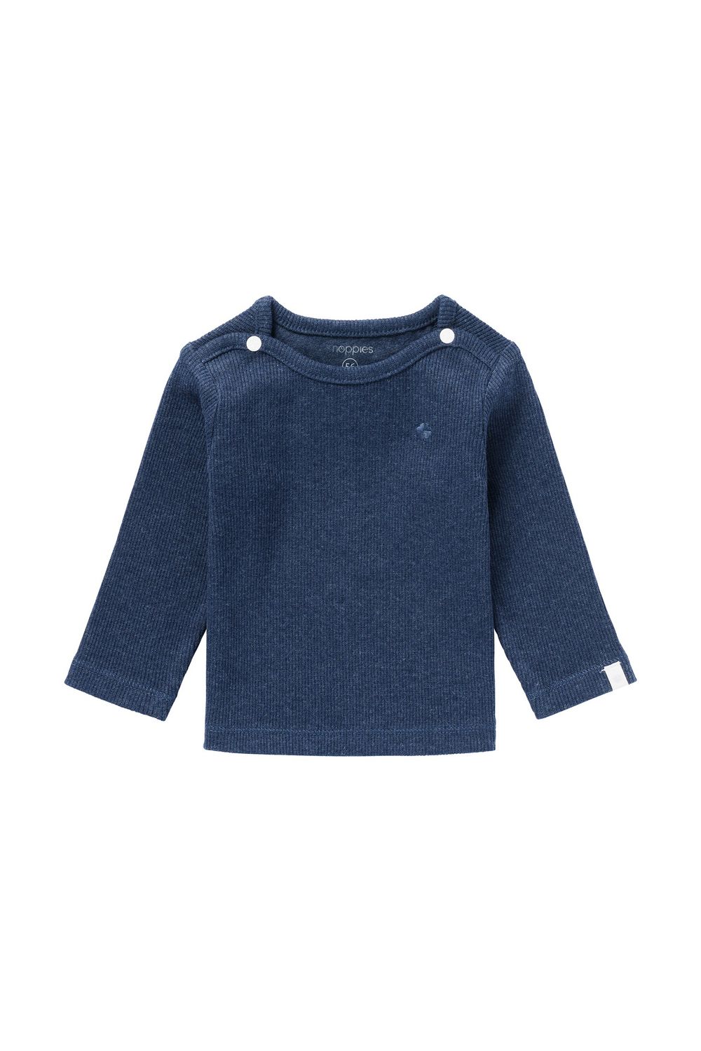 Noppies Tee ls Rib Natal dark navy